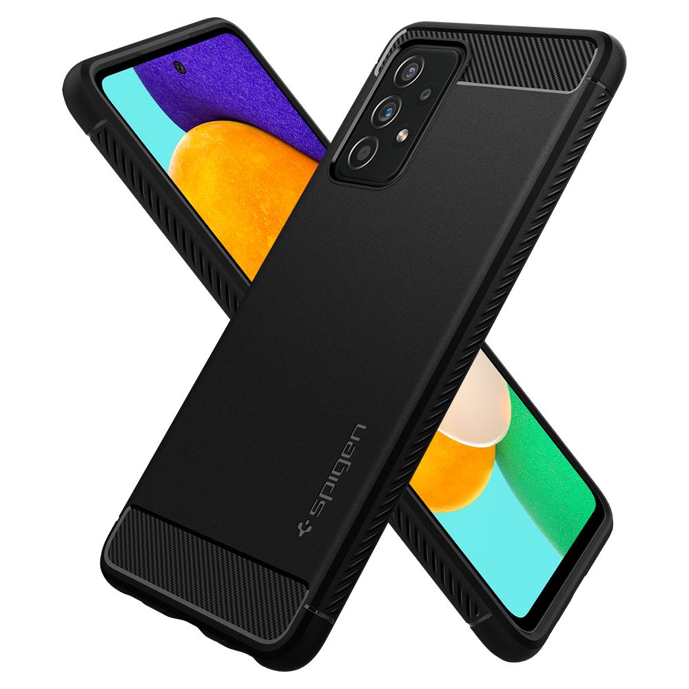Spigen Rugged Armor, black - Samsung Galaxy A52s 5G/Galaxy A52 (LTE/5G) (7)