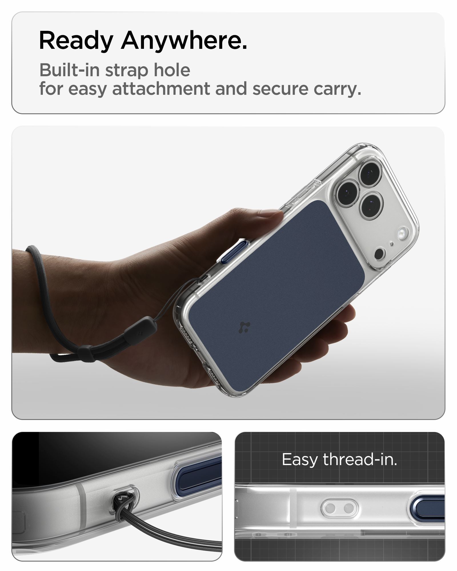 Spigen Ultra Hybrid T MagSafe, matte blue - iPhone 18 Pro Max/17 Pro Max (18)