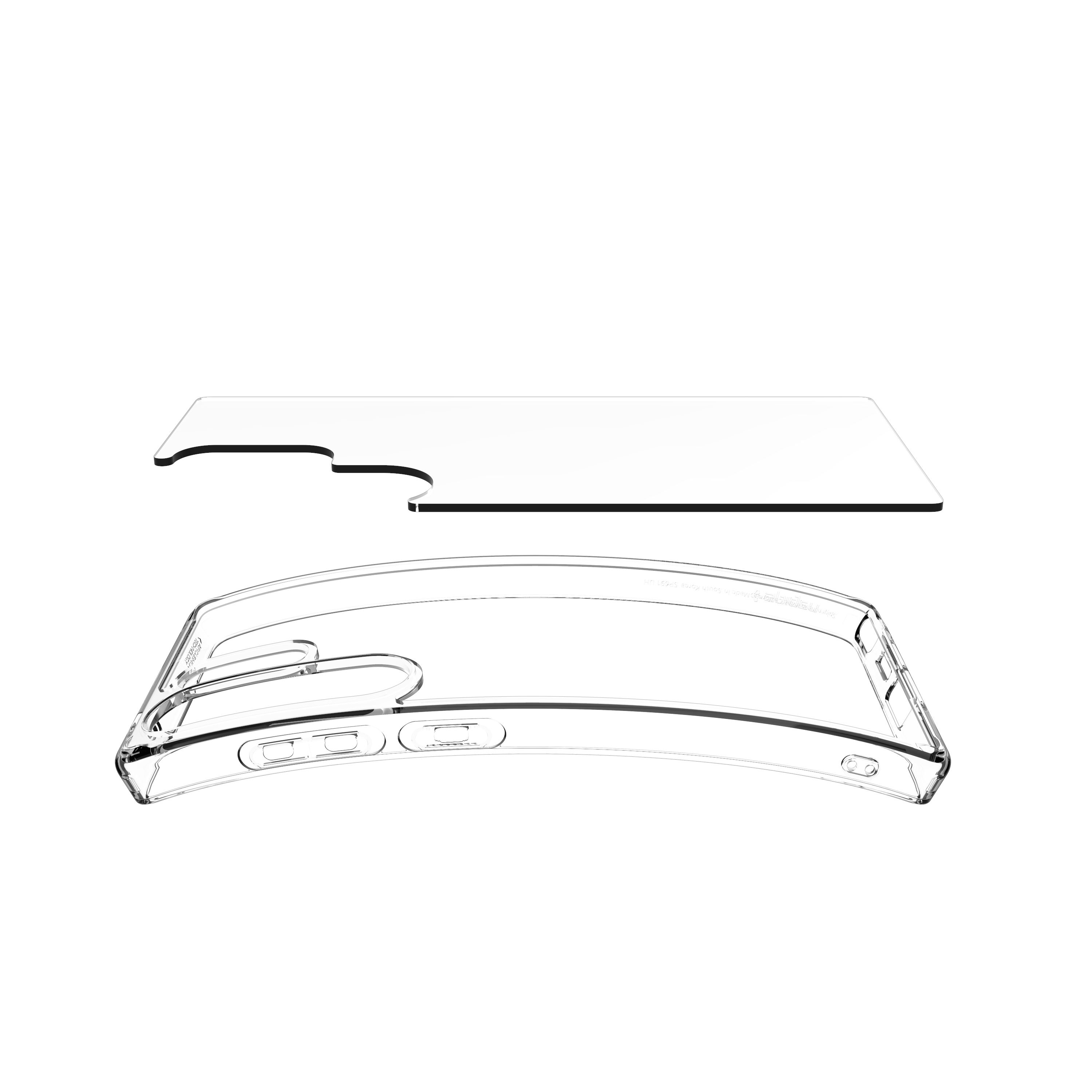 Spigen Ultra Hybrid, crystal clear - Samsung Galaxy S25 Ultra (10)