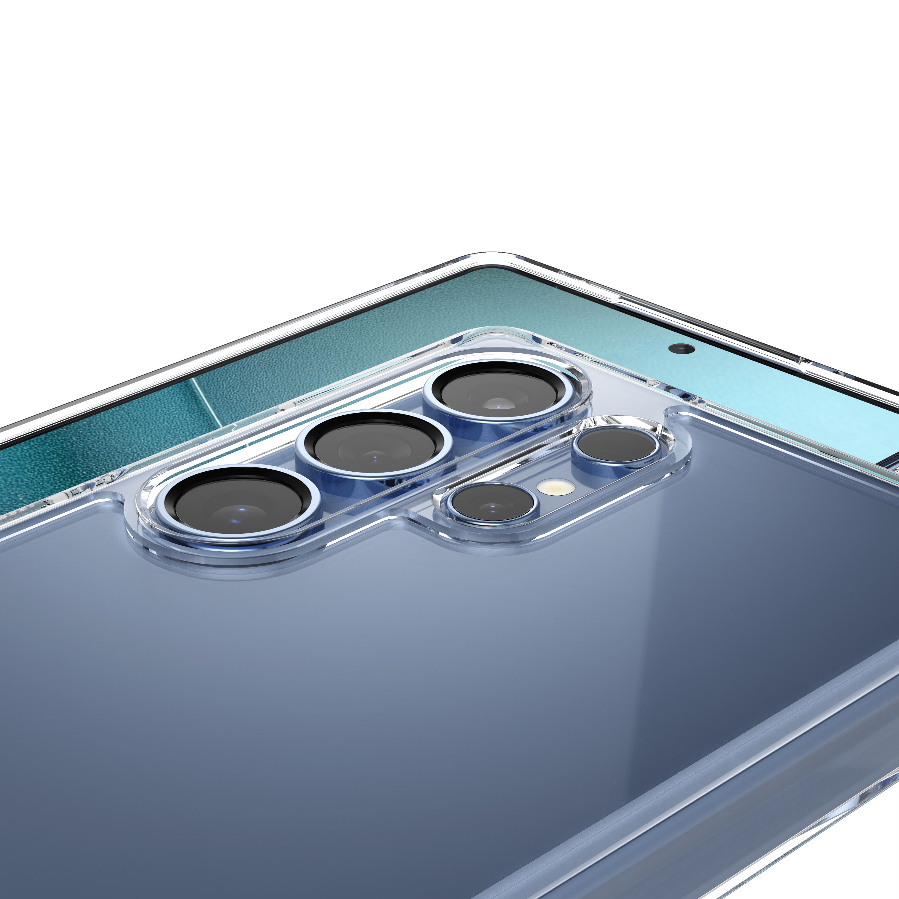 Spigen Ultra Hybrid, crystal clear - Samsung Galaxy S25 Ultra (8)