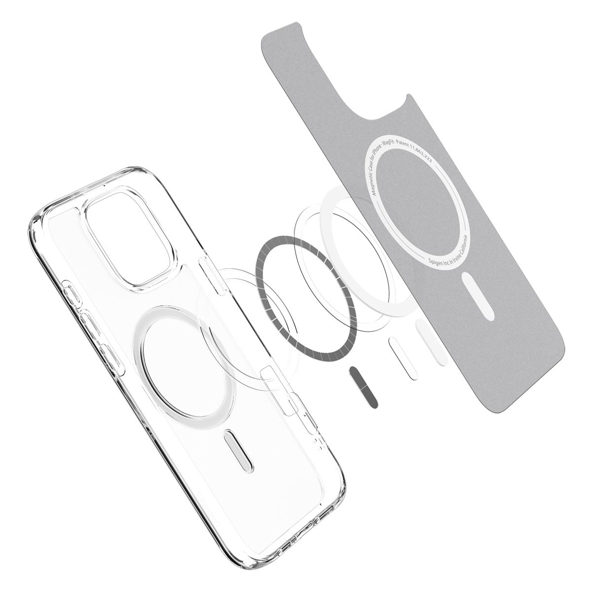 Spigen Ultra Hybrid MagSafe, frost clear - iPhone 16 Pro (4)