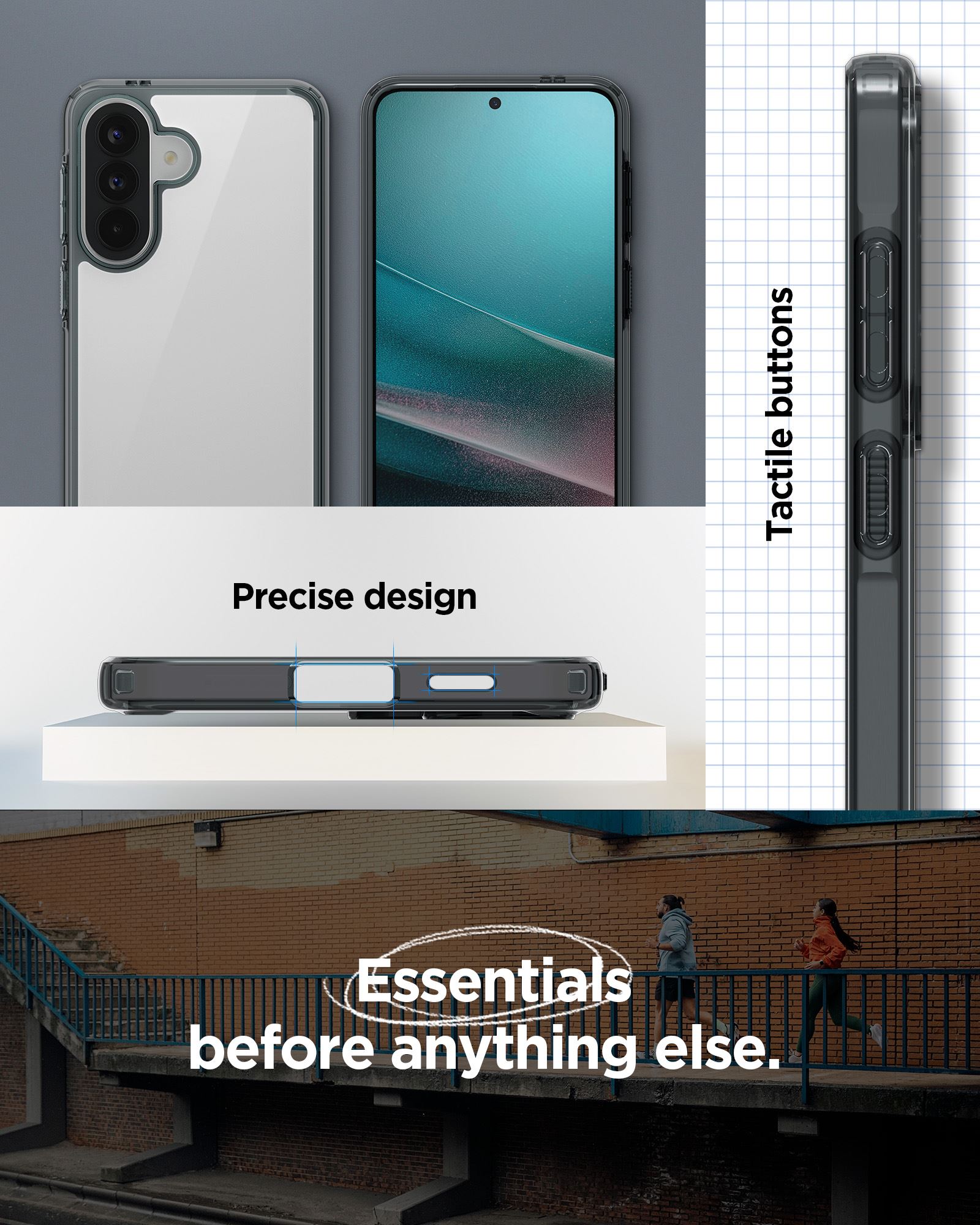 Spigen Ultra Hybrid, space crystal - Samsung Galaxy A57 5G (14)