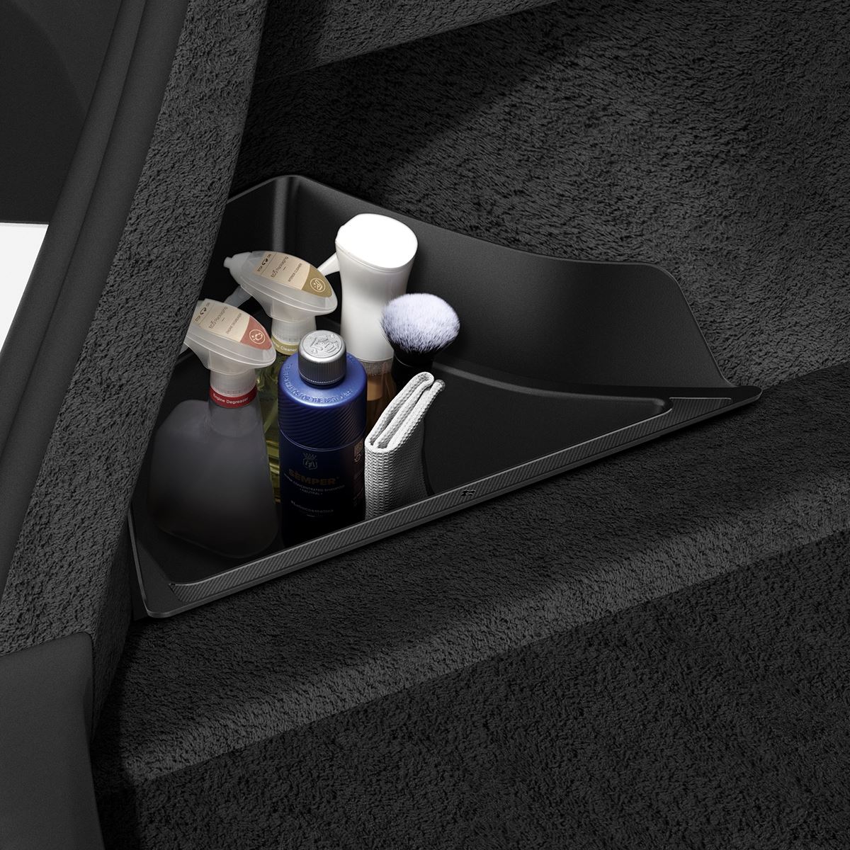 Spigen Tesla Trunk Organizer, black - Tesla Model 3 2024 (5)
