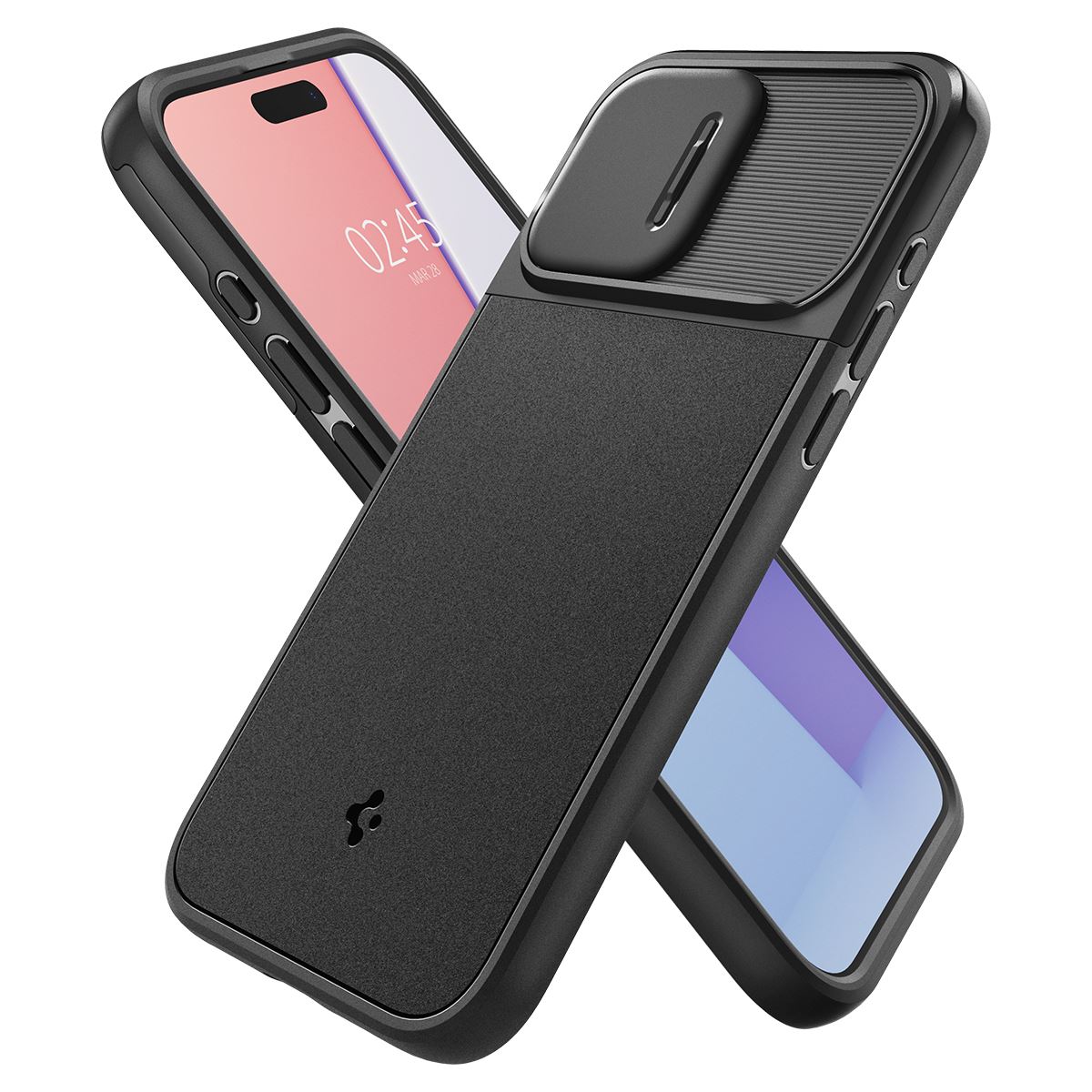 Spigen Optik Armor MagSafe, black - iPhone 15 Pro Max (14)