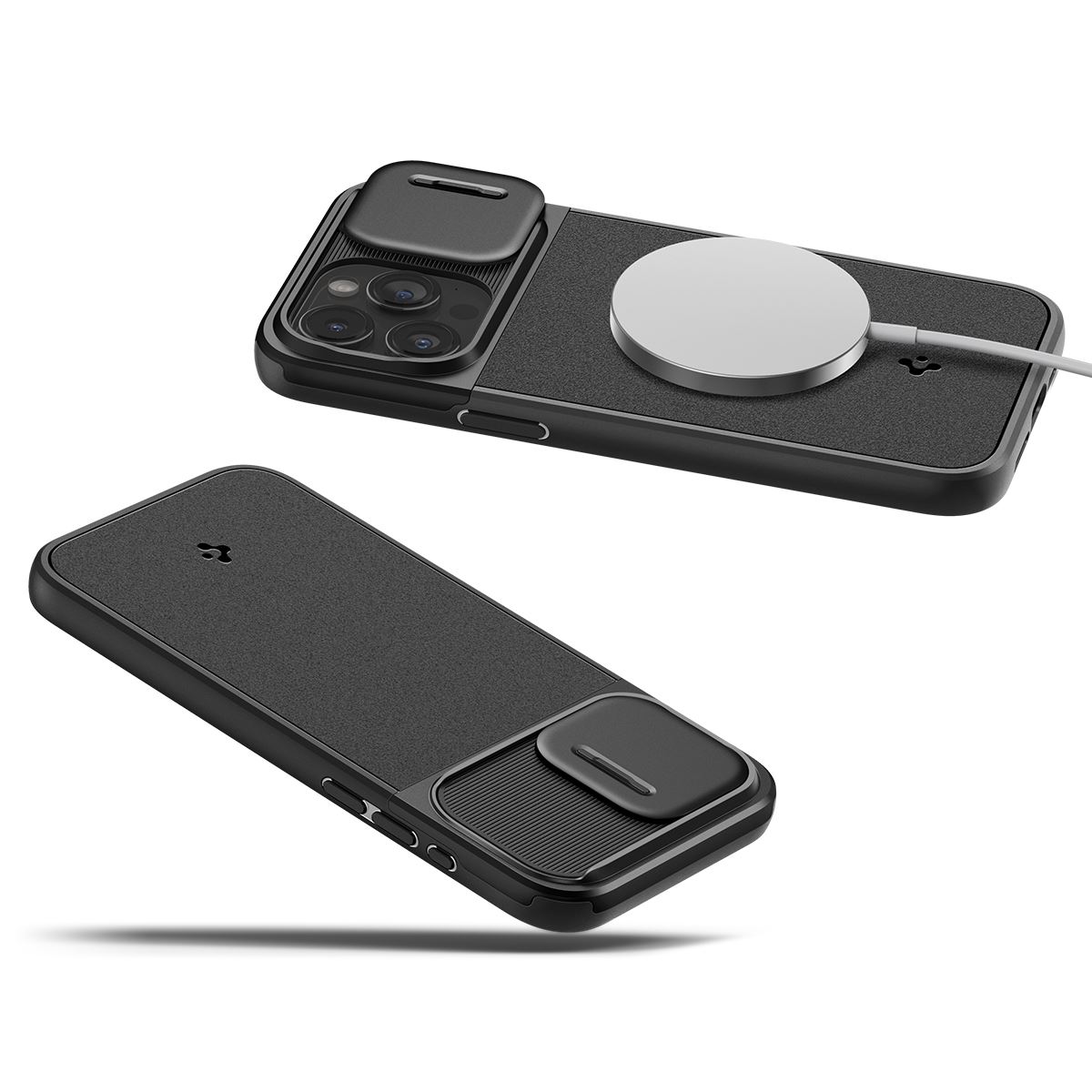 Spigen Optik Armor MagSafe, black - iPhone 15 Pro Max (15)