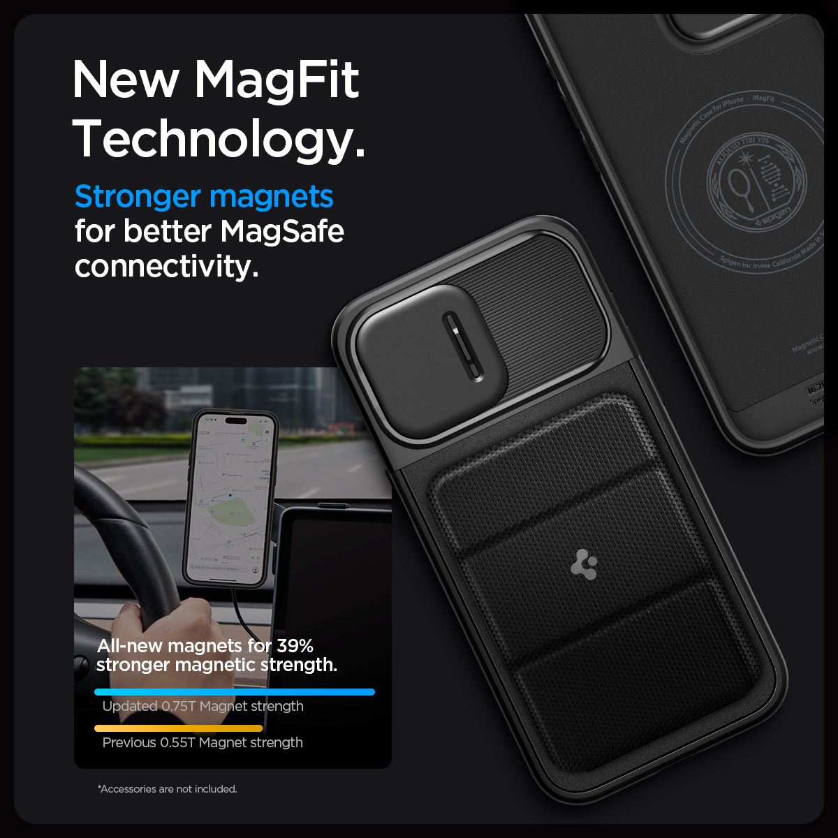 Spigen Optik Armor MagSafe, black - iPhone 15 Pro Max (19)