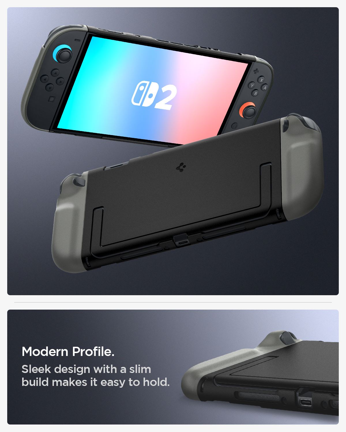 Spigen Nano Pop, black sesame - Nintendo Switch 2 (15)