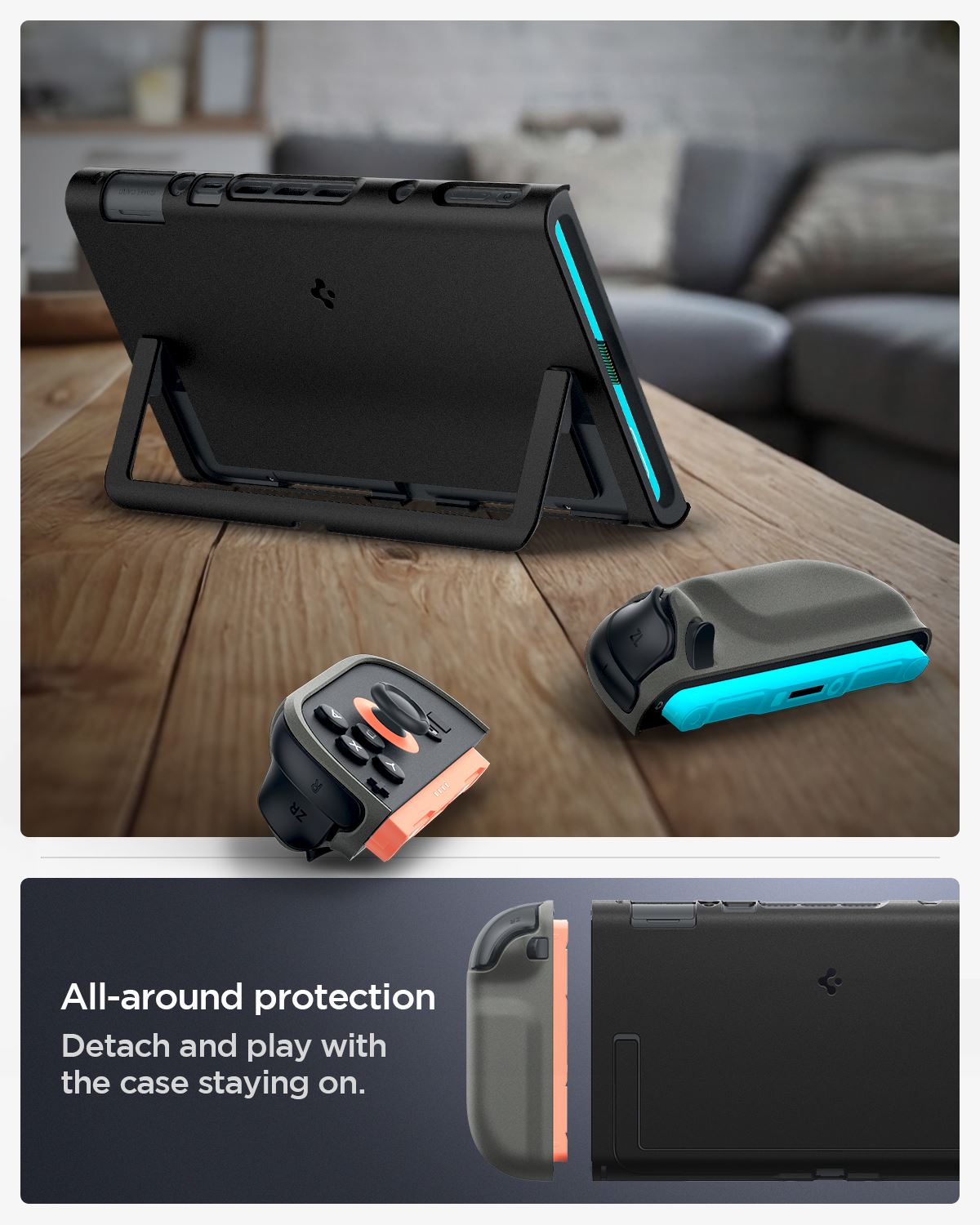 Spigen Nano Pop, black sesame - Nintendo Switch 2 (16)