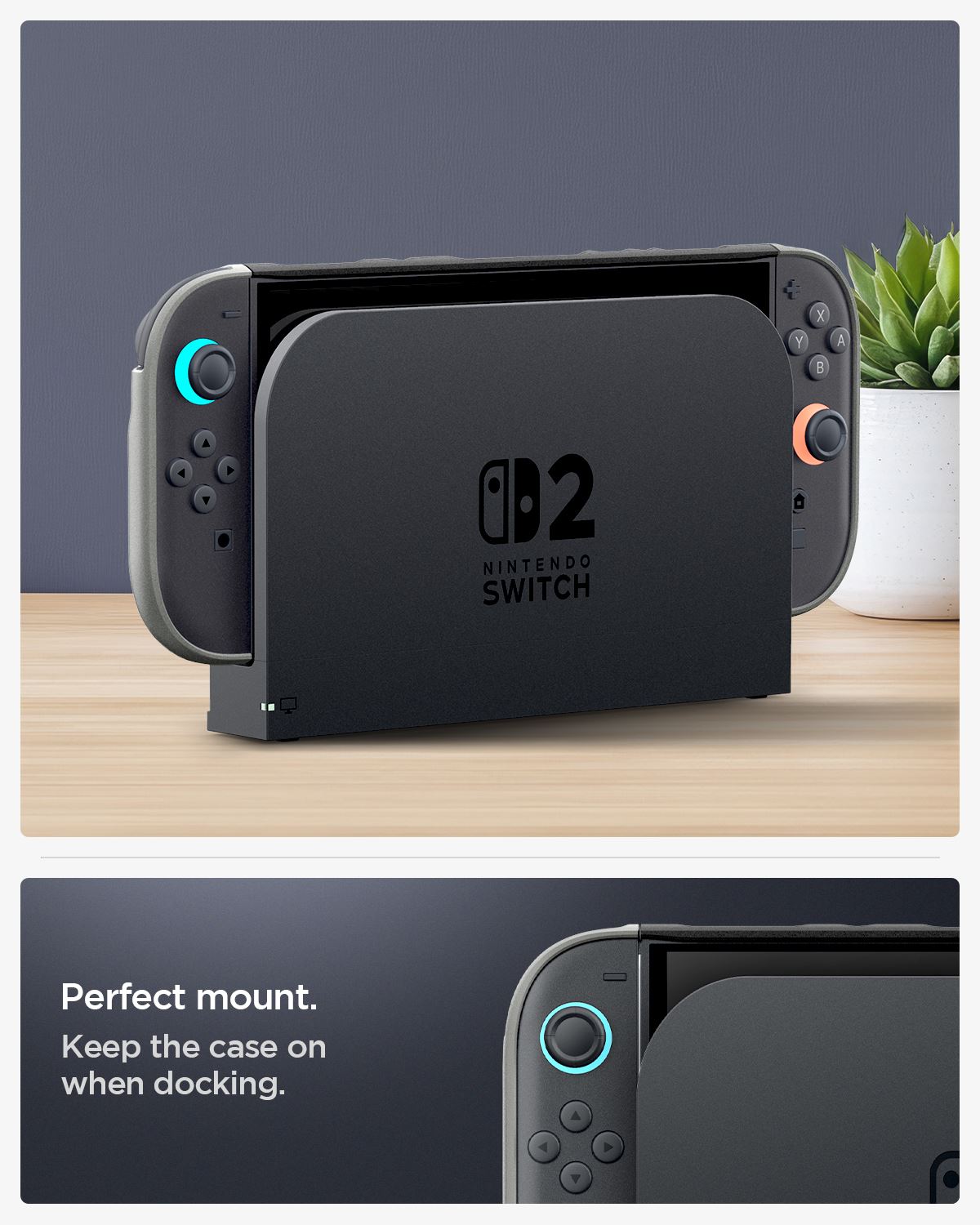 Spigen Nano Pop, black sesame - Nintendo Switch 2 (18)