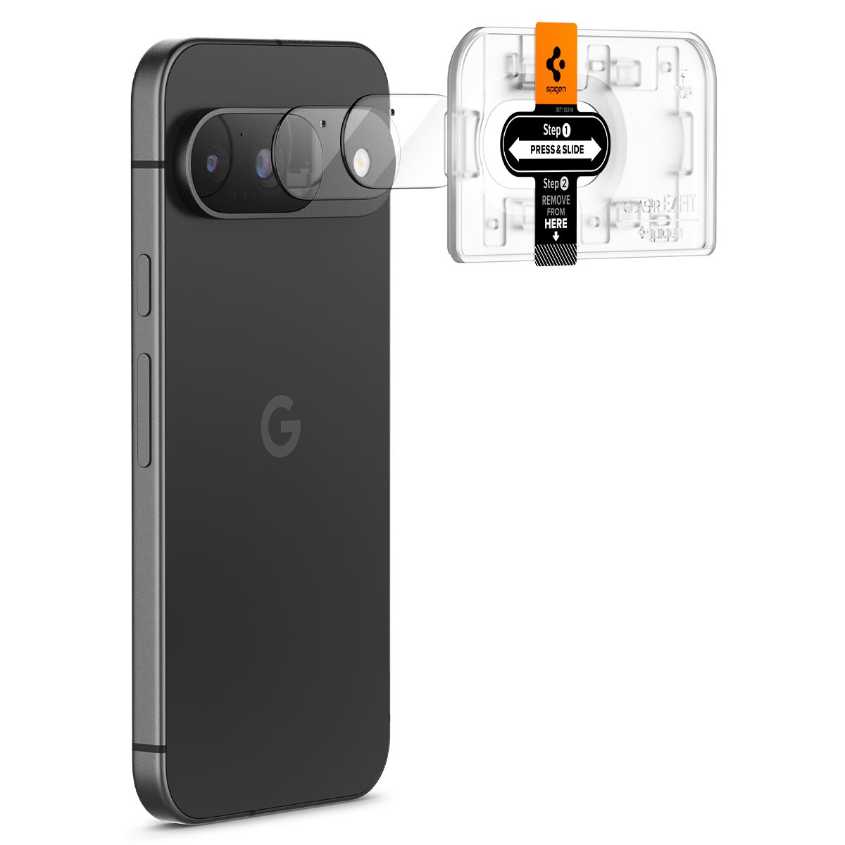 Spigen Glass tR EZ Fit Optik 2 Pack, crystal clear - Google Pixel 9 (10)
