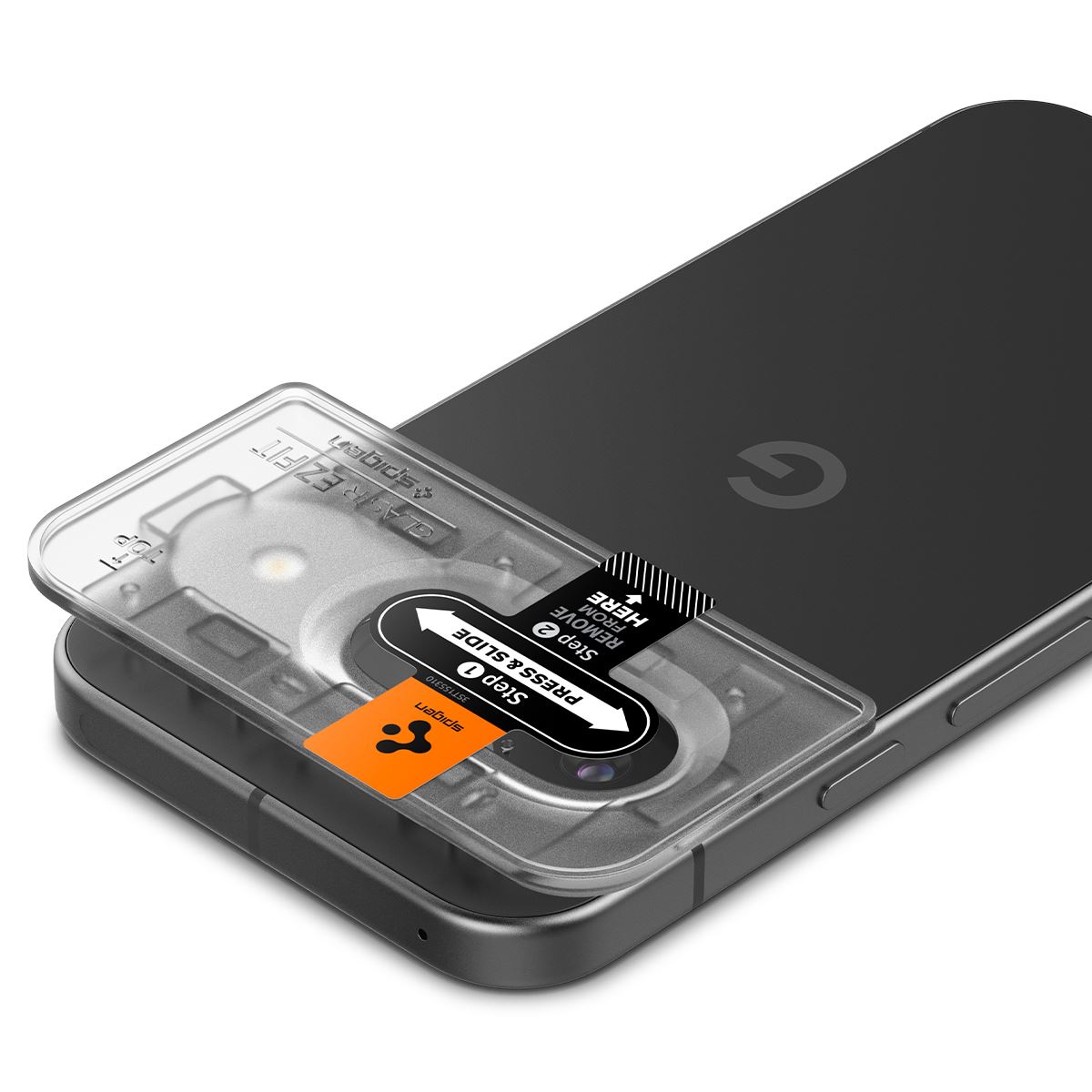 Spigen Glass tR EZ Fit Optik 2 Pack, crystal clear - Google Pixel 9 (5)