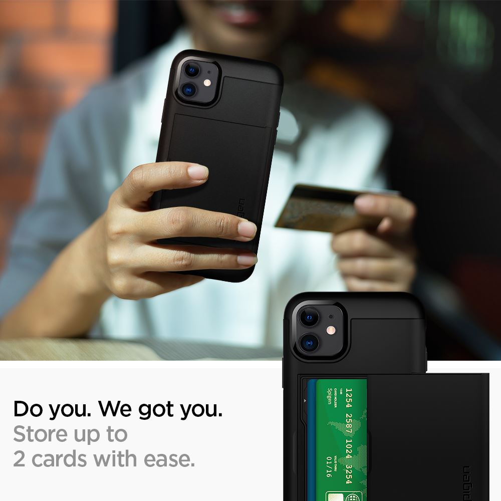 Spigen Slim Armor CS, black -  iPhone 11 (10)