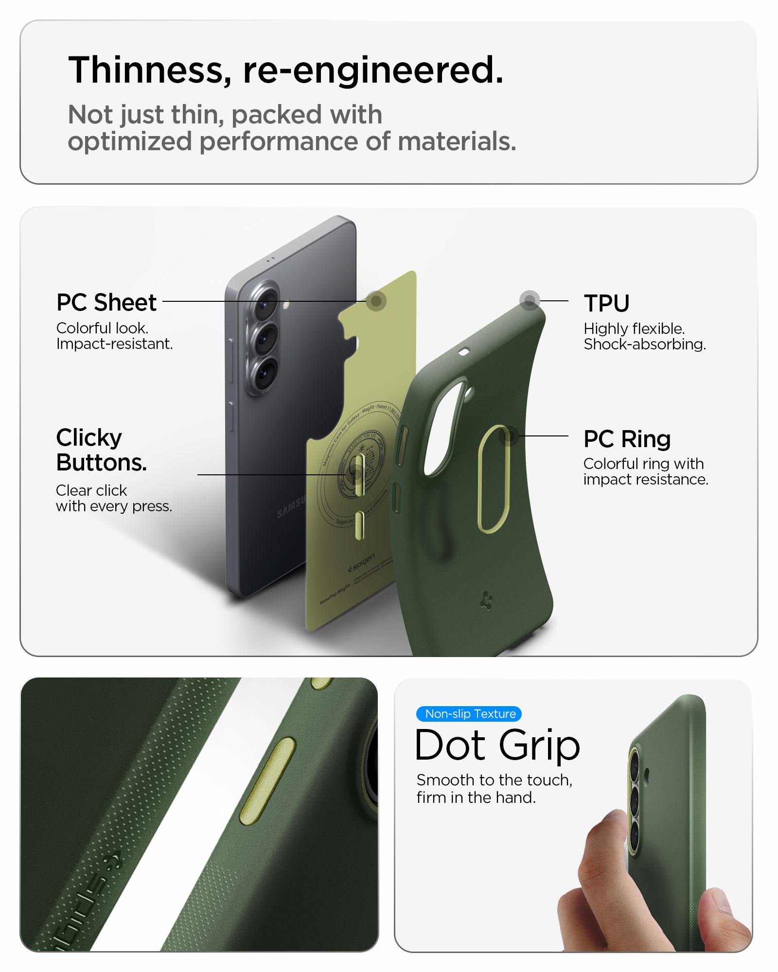 Spigen Nano Pop MagSafe, avo green - Samsung Galaxy S26 (14)