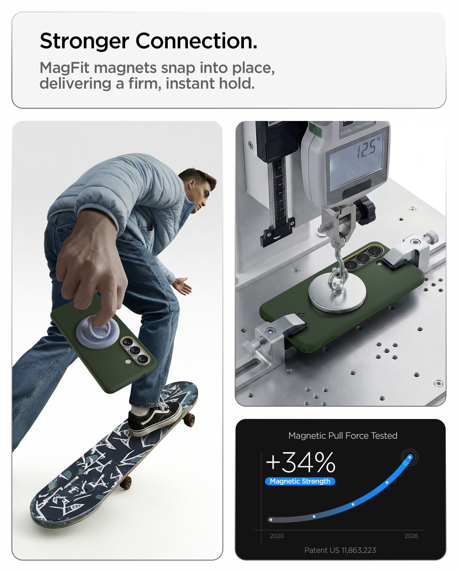 Spigen Nano Pop MagSafe, avo green - Samsung Galaxy S26 (15)