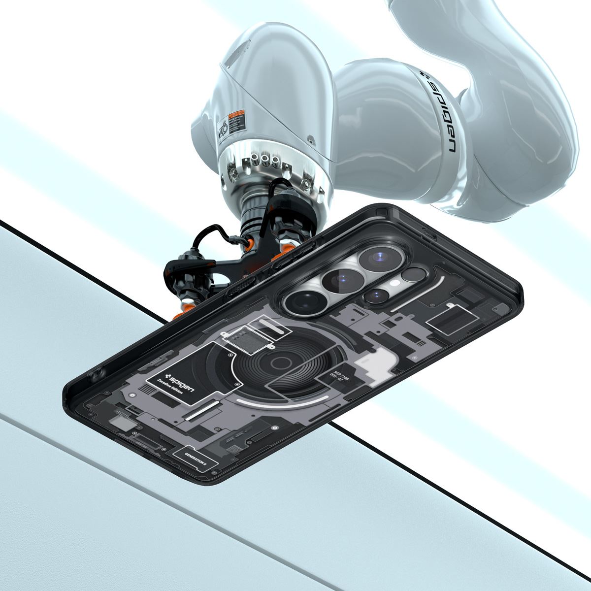 Spigen Ultra Hybrid MagSafe, zero one black - Samsung Galaxy S26 Ultra (8)