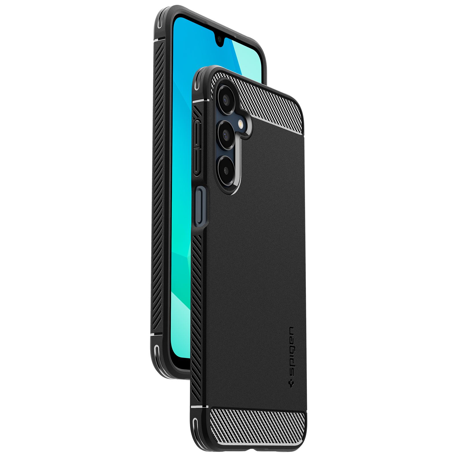 Spigen Rugged Armor, matte black - Samsung Galaxy A16/A16 5G (9)