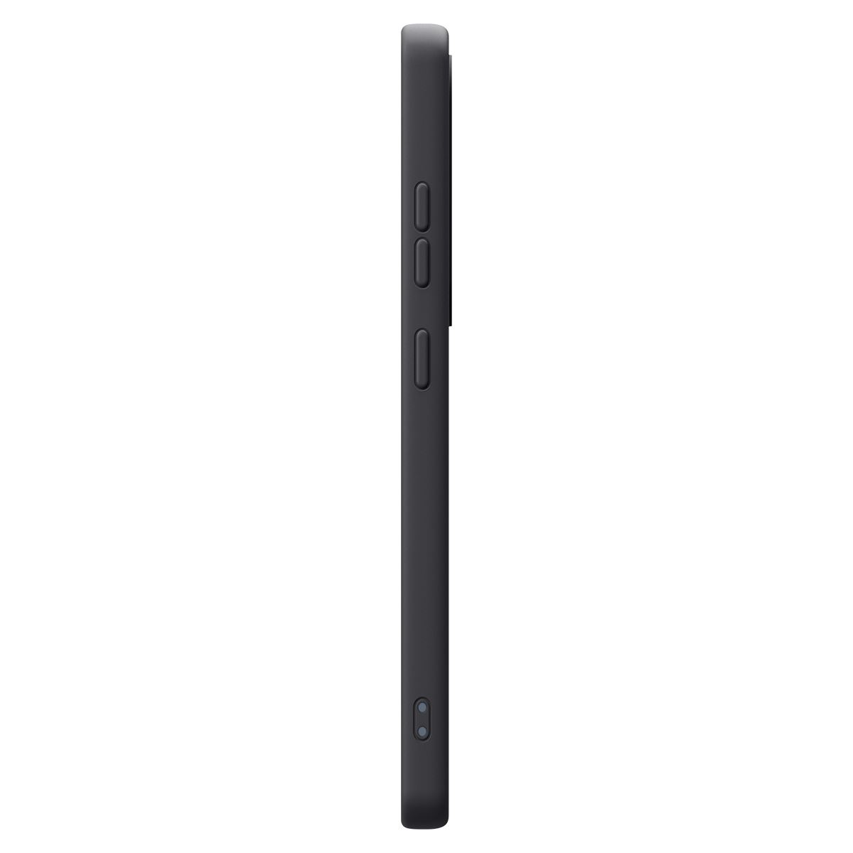 Spigen Silicone Fit MagSafe, black - Samsung Galaxy S25 Ultra (4)