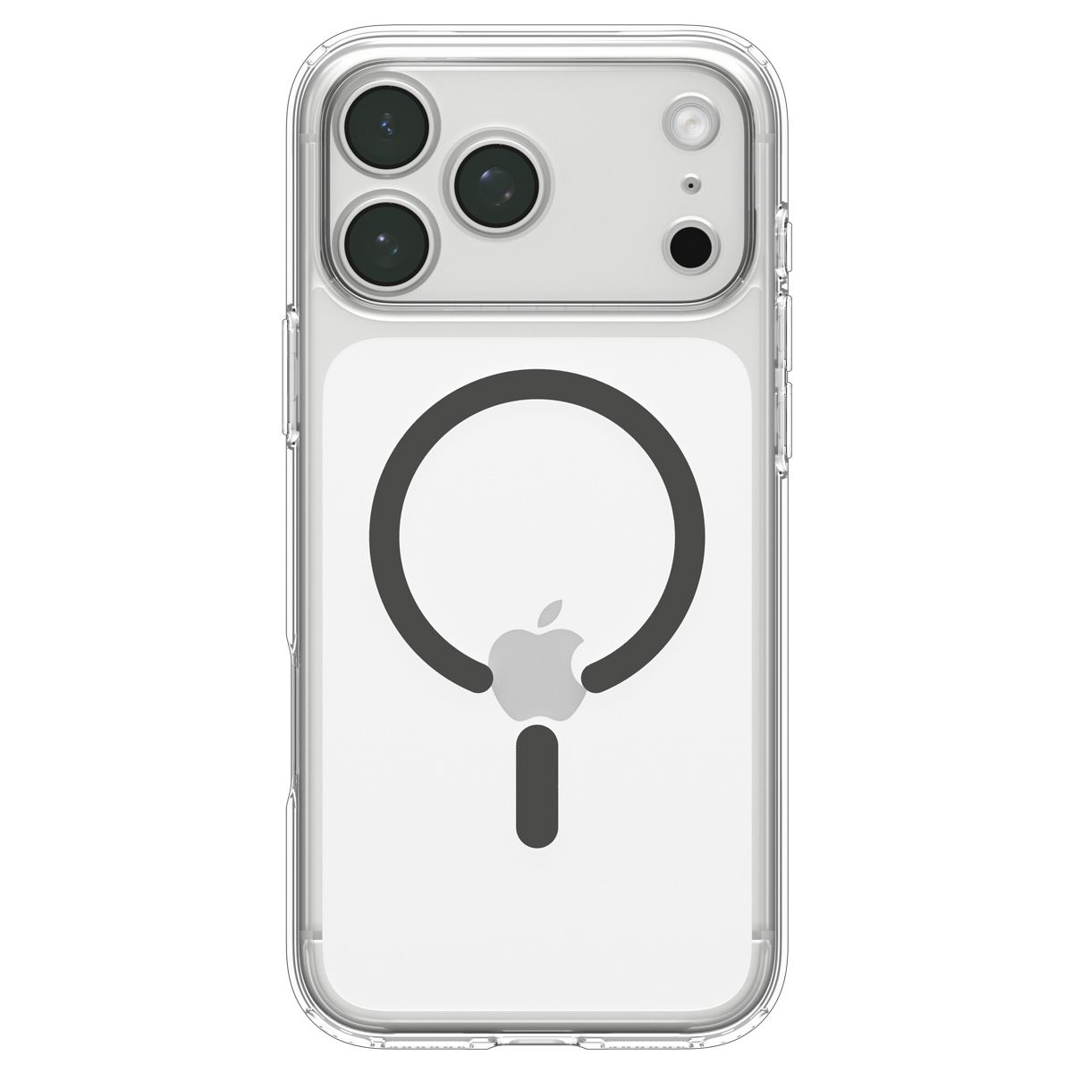 Spigen Ultra Hybrid MagSafe, clear graphite - iPhone 18 Pro/17 Pro (3)