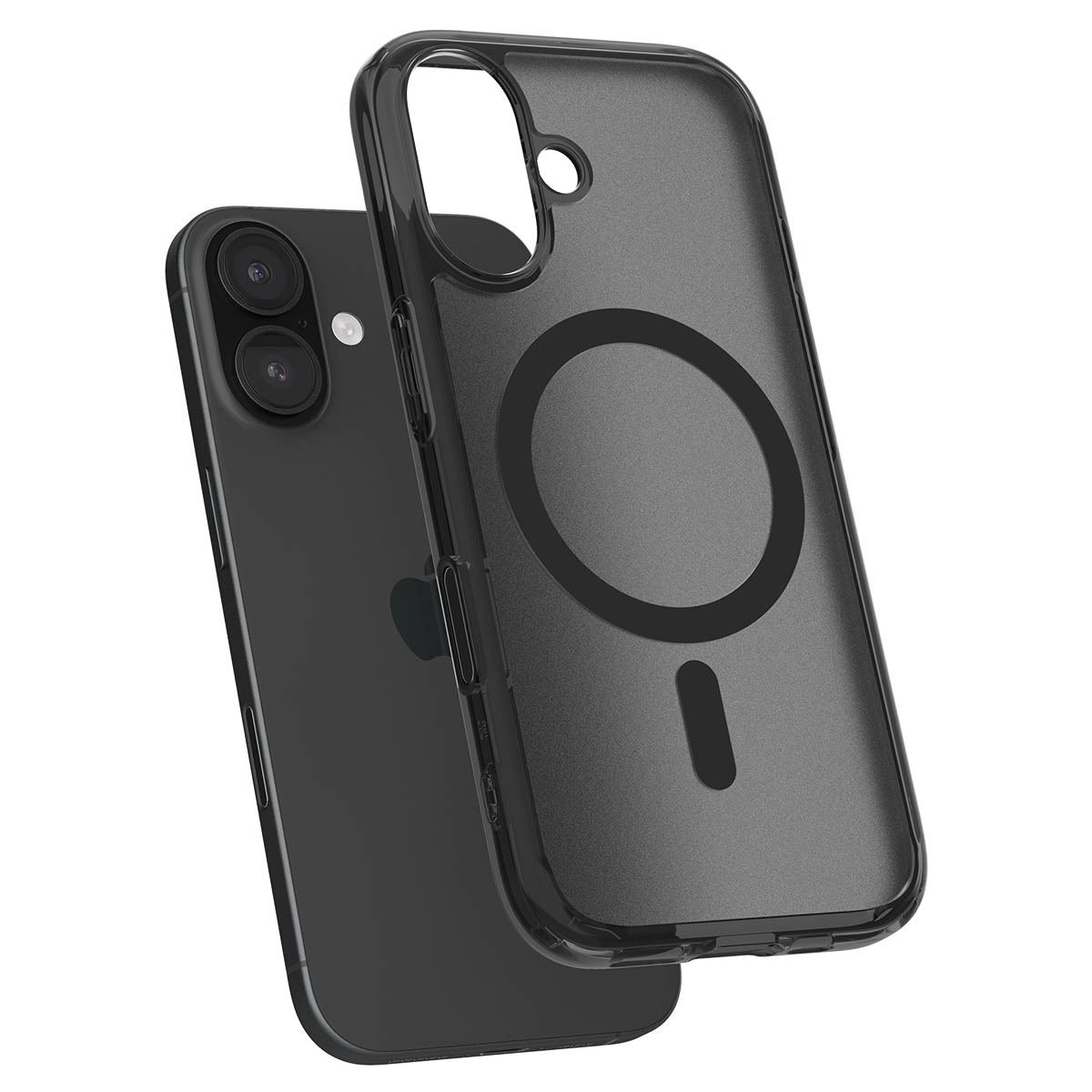 Spigen Ultra Hybrid T MagSafe, frost black - iPhone 16 (9)