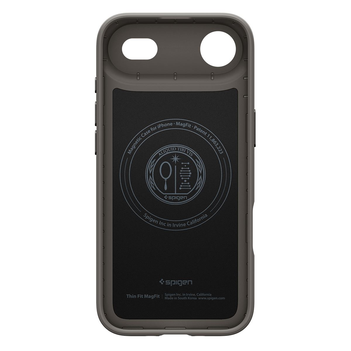 Spigen Thin Fit MagSafe, gunmetal - iPhone Air (3)