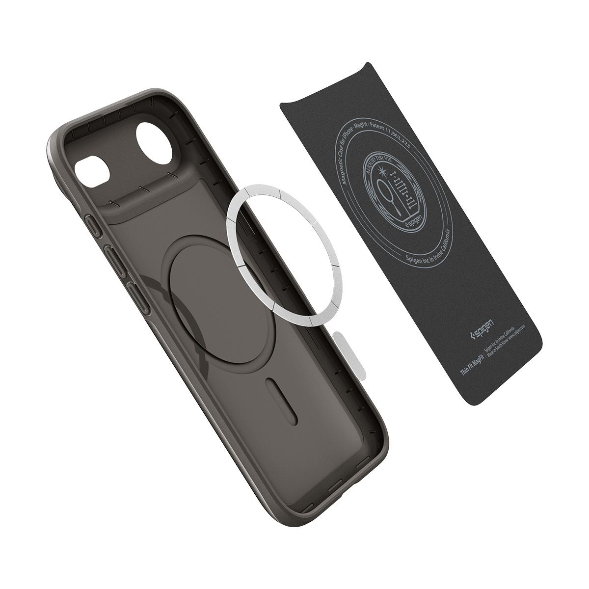 Spigen Thin Fit MagSafe, gunmetal - iPhone Air (6)