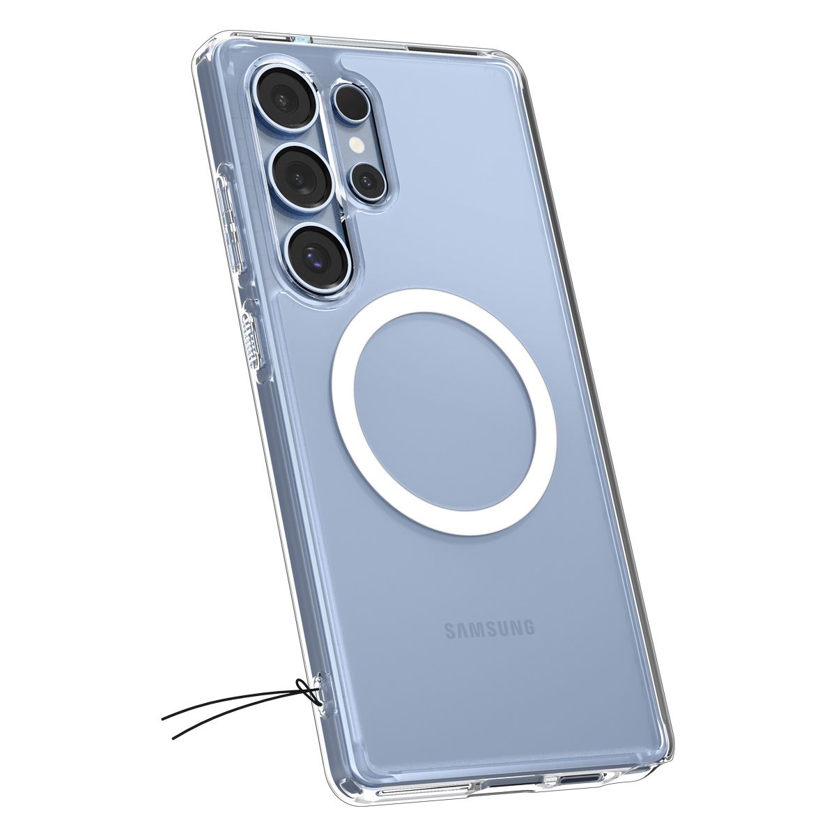 Spigen Ultra Hybrid MagSafe, clear white - Samsung Galaxy S25 Ultra (6)