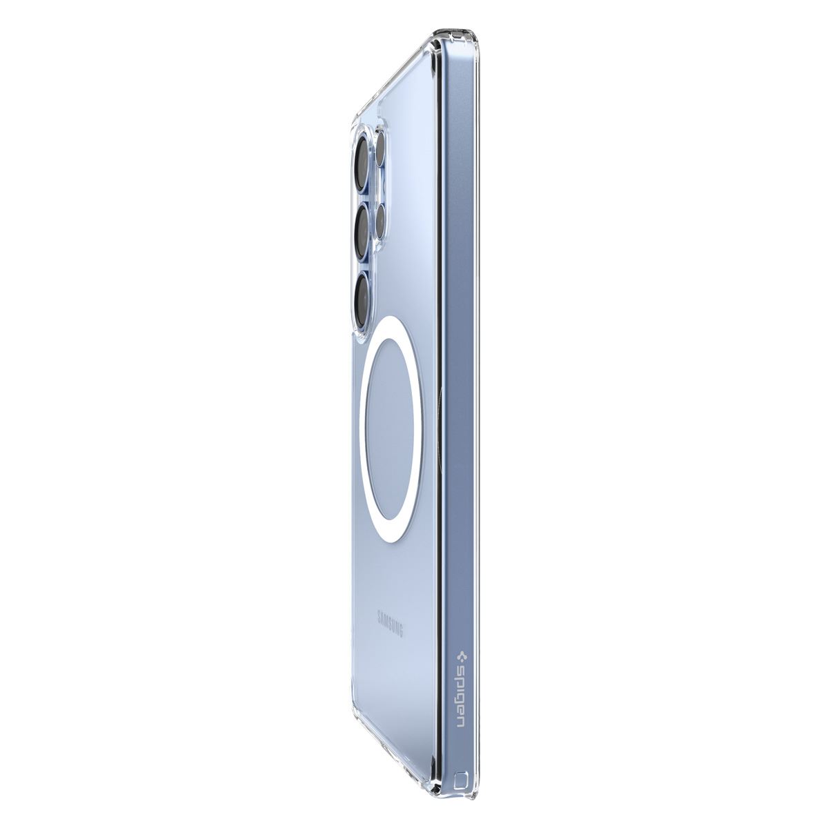 Spigen Ultra Hybrid MagSafe, clear white - Samsung Galaxy S25 Ultra (8)