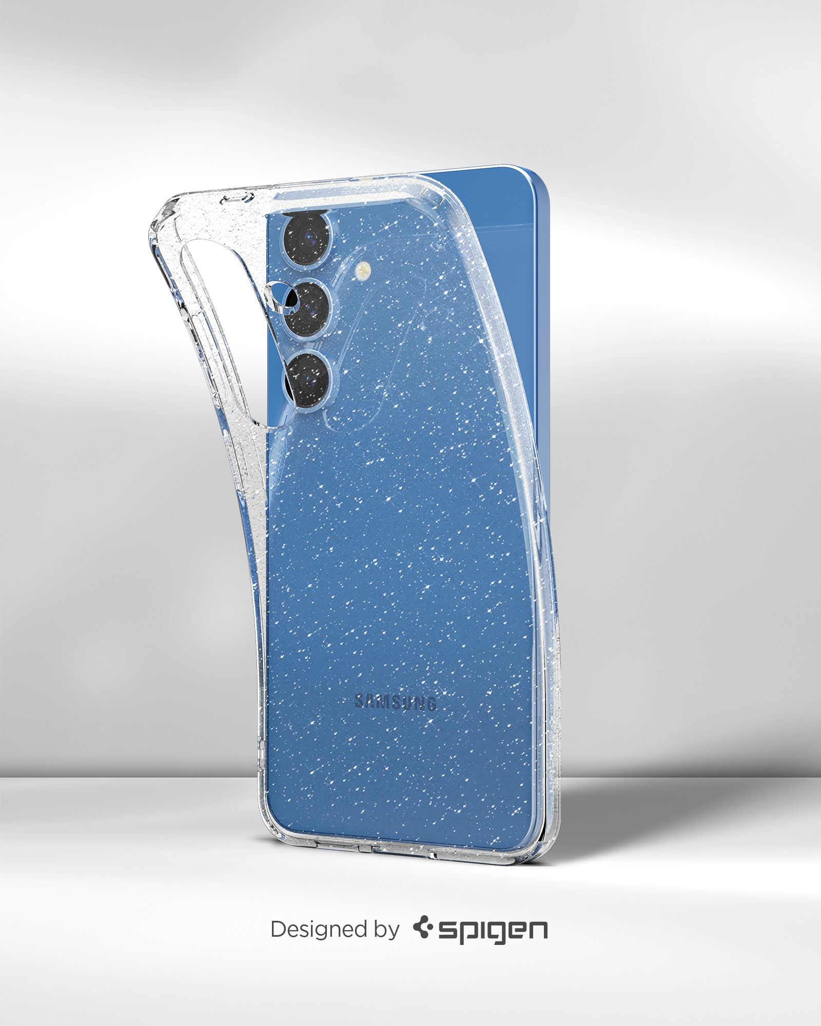 Spigen Liquid Crystal Glitter, crystal quartz - Samsung Galaxy S25+ (13)