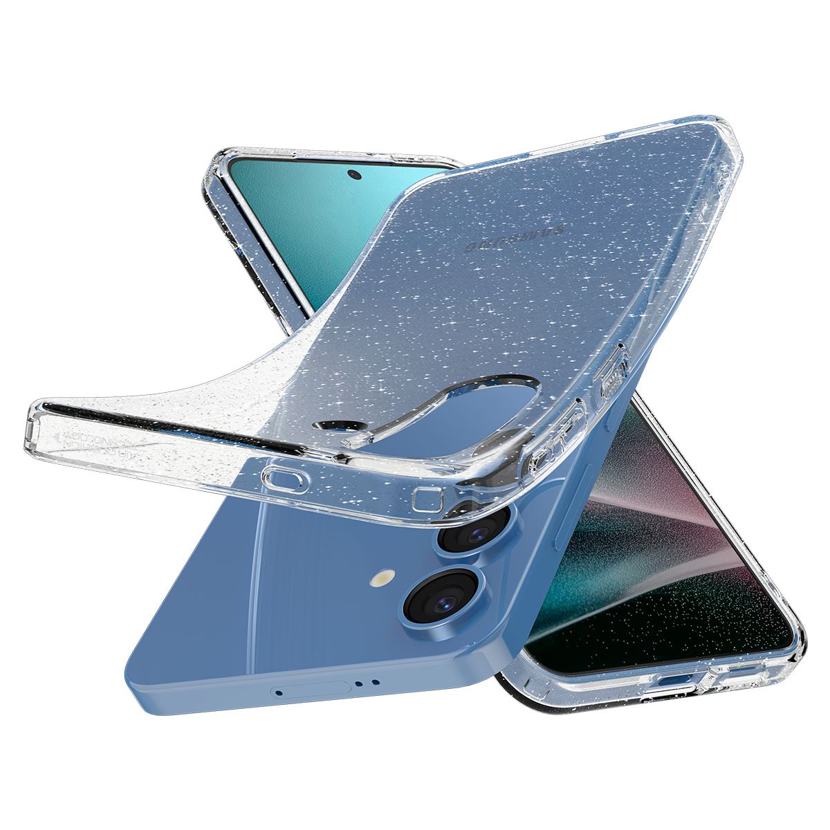 Spigen Liquid Crystal Glitter, crystal quartz - Samsung Galaxy S25+ (6)