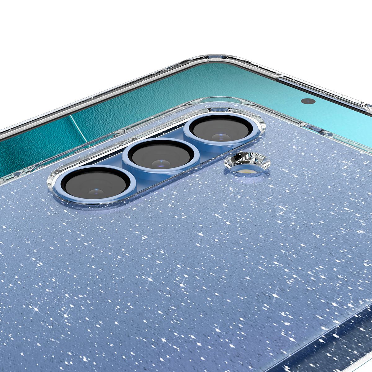 Spigen Liquid Crystal Glitter, crystal quartz - Samsung Galaxy S25+ (9)