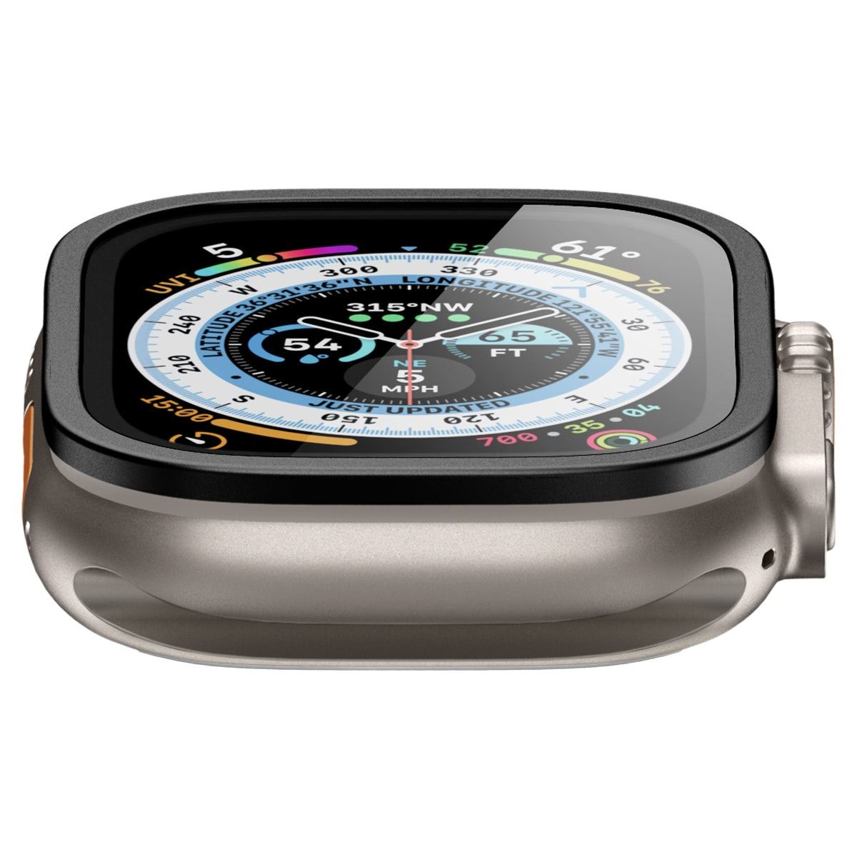 Spigen Glass tR Slim Pro 1 Pack, black - Apple Watch Ultra 2/Ultra 49mm (6)