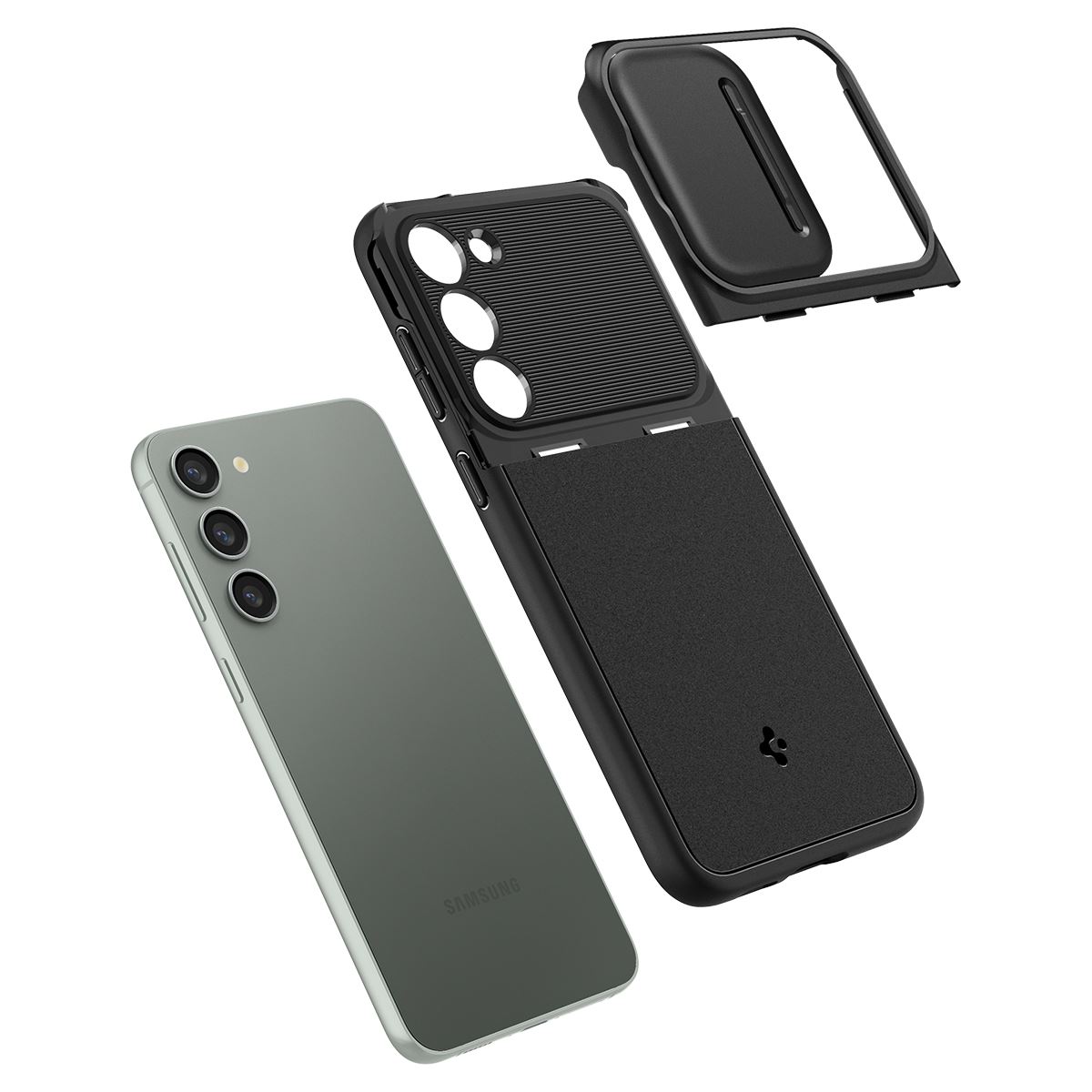 Spigen Optik Armor, black - Samsung Galaxy S23 (11)