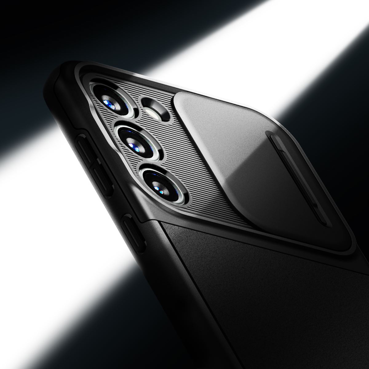 Spigen Optik Armor, black - Samsung Galaxy S23 (16)