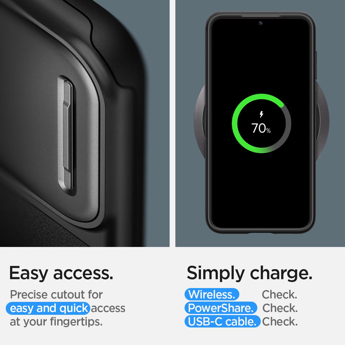 Spigen Optik Armor, black - Samsung Galaxy S23 (20)