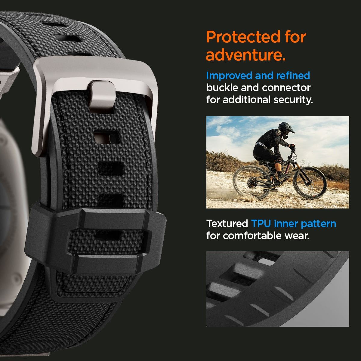 Spigen DuraPro Armor, black - Apple Watch 49mm/46mm/45mm/44mm/42mm (10)