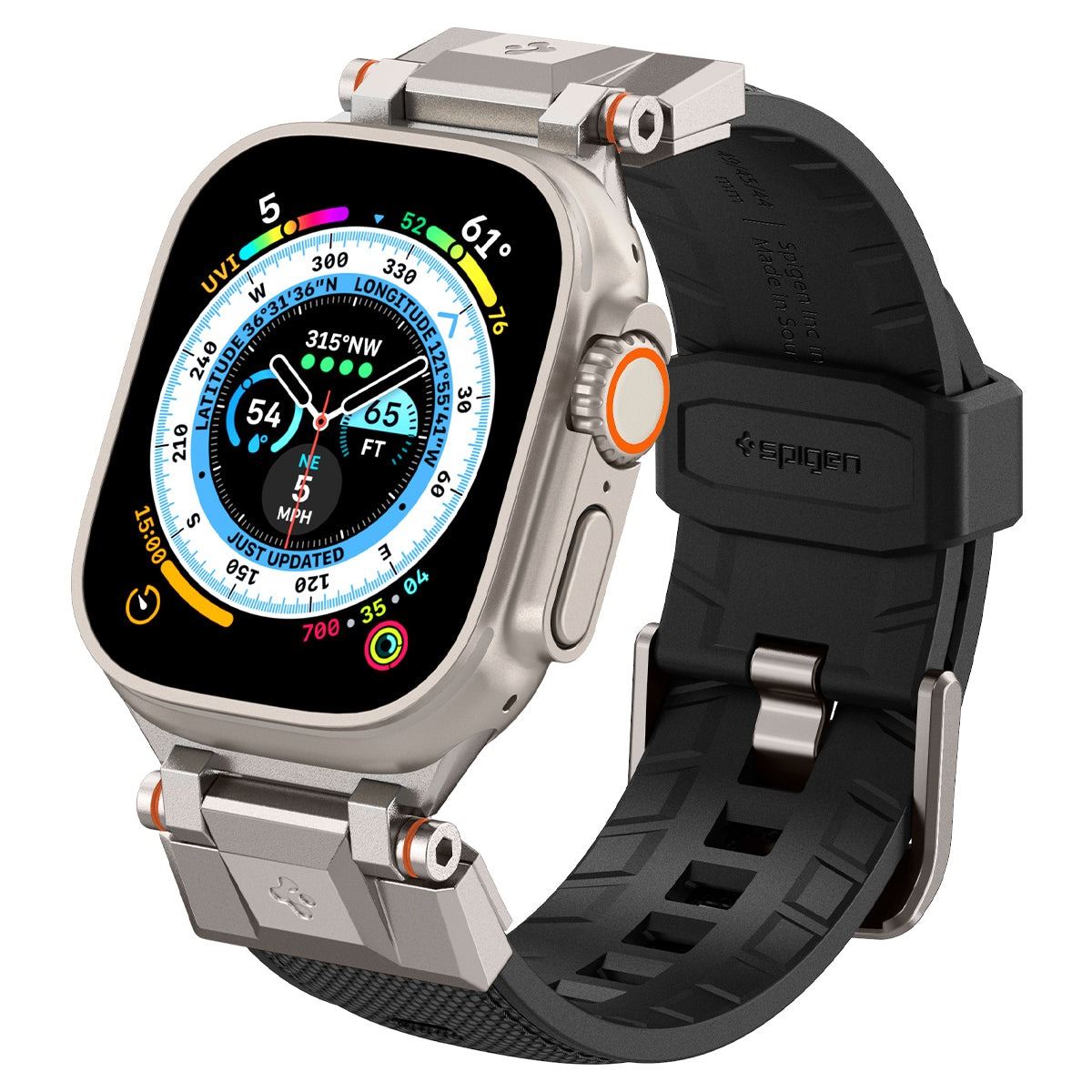 Spigen DuraPro Armor, black - Apple Watch 49mm/46mm/45mm/44mm/42mm (3)