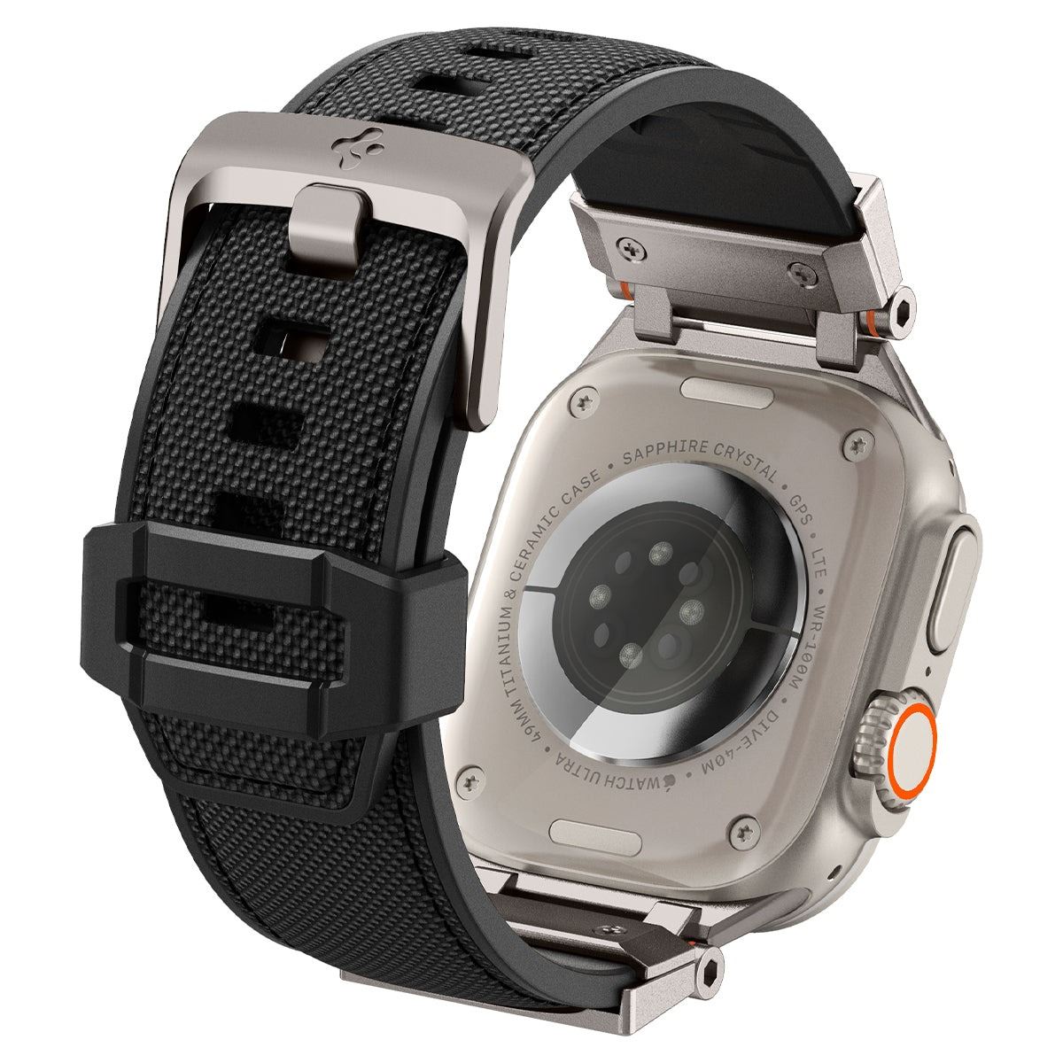 Spigen DuraPro Armor, black - Apple Watch 49mm/46mm/45mm/44mm/42mm (5)