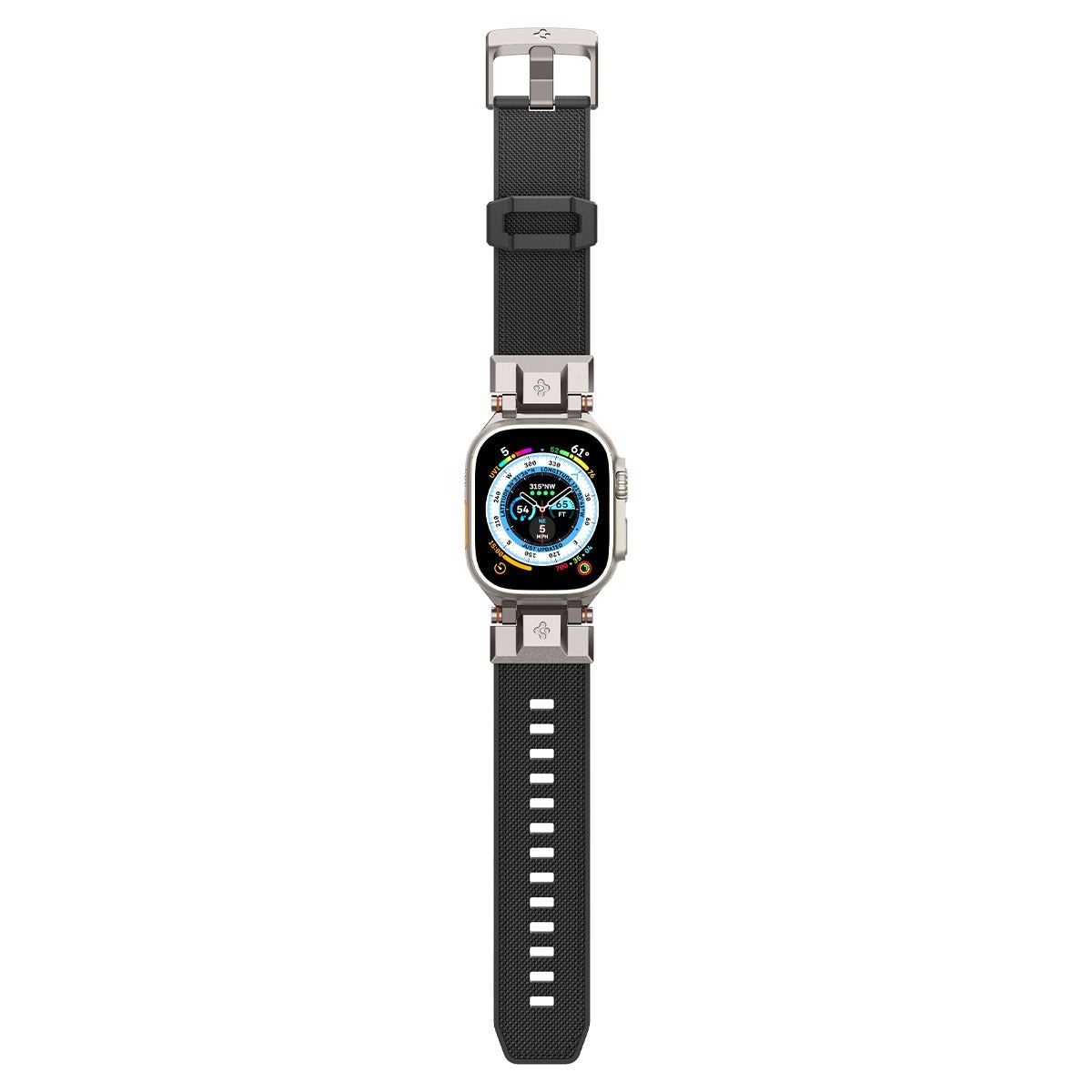 Spigen DuraPro Armor, black - Apple Watch 49mm/46mm/45mm/44mm/42mm (8)