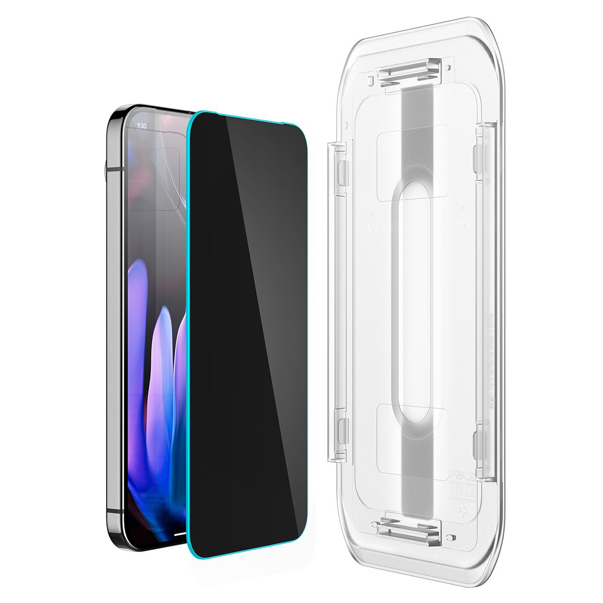 Spigen Glass tR EZ Fit (Privacy) 2 Pack - Google Pixel 9 Pro XL (3)