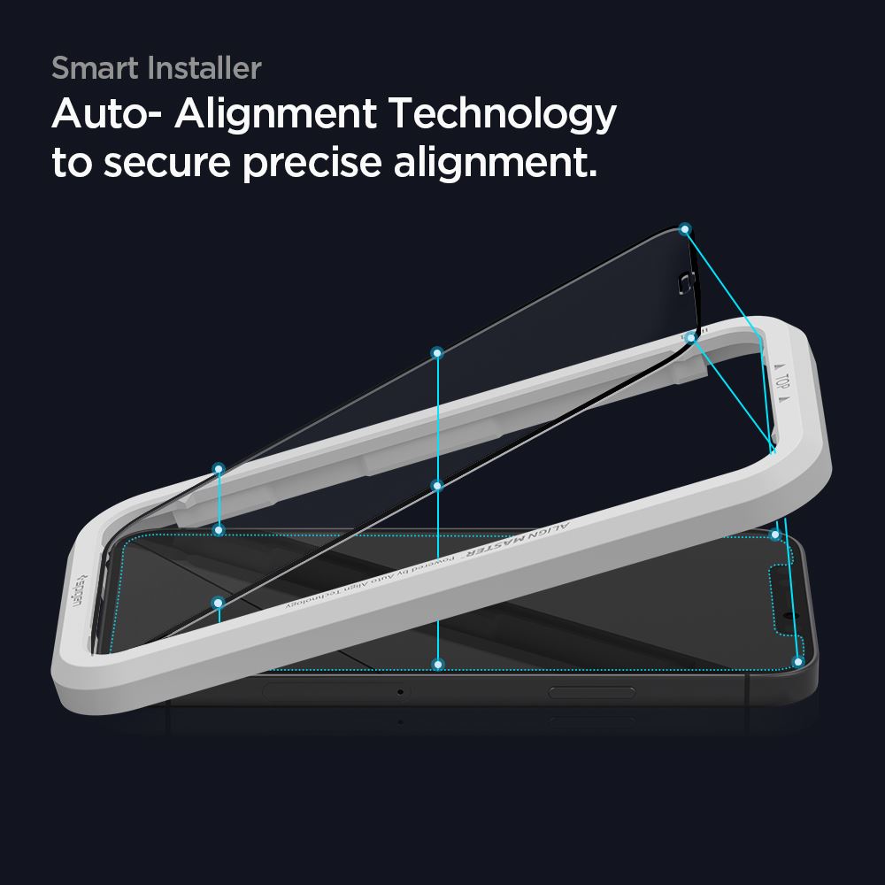 Spigen Glas tR ALM FC Black, 2 Pack - iPhone 12/Pro (2)