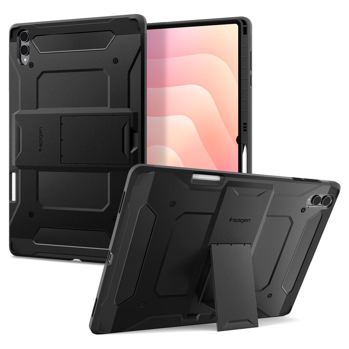 Spigen Tough Armor Pro, black - Samsung Galaxy Tab S11 Ultra (11)