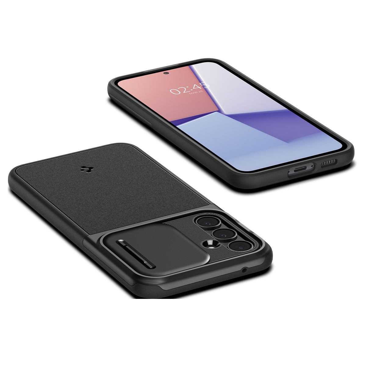Spigen Optik Armor, black - Samsung Galaxy S23 FE (11)