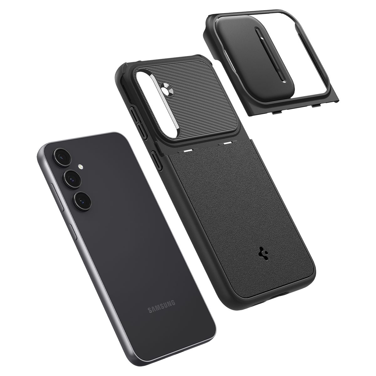 Spigen Optik Armor, black - Samsung Galaxy S23 FE (12)