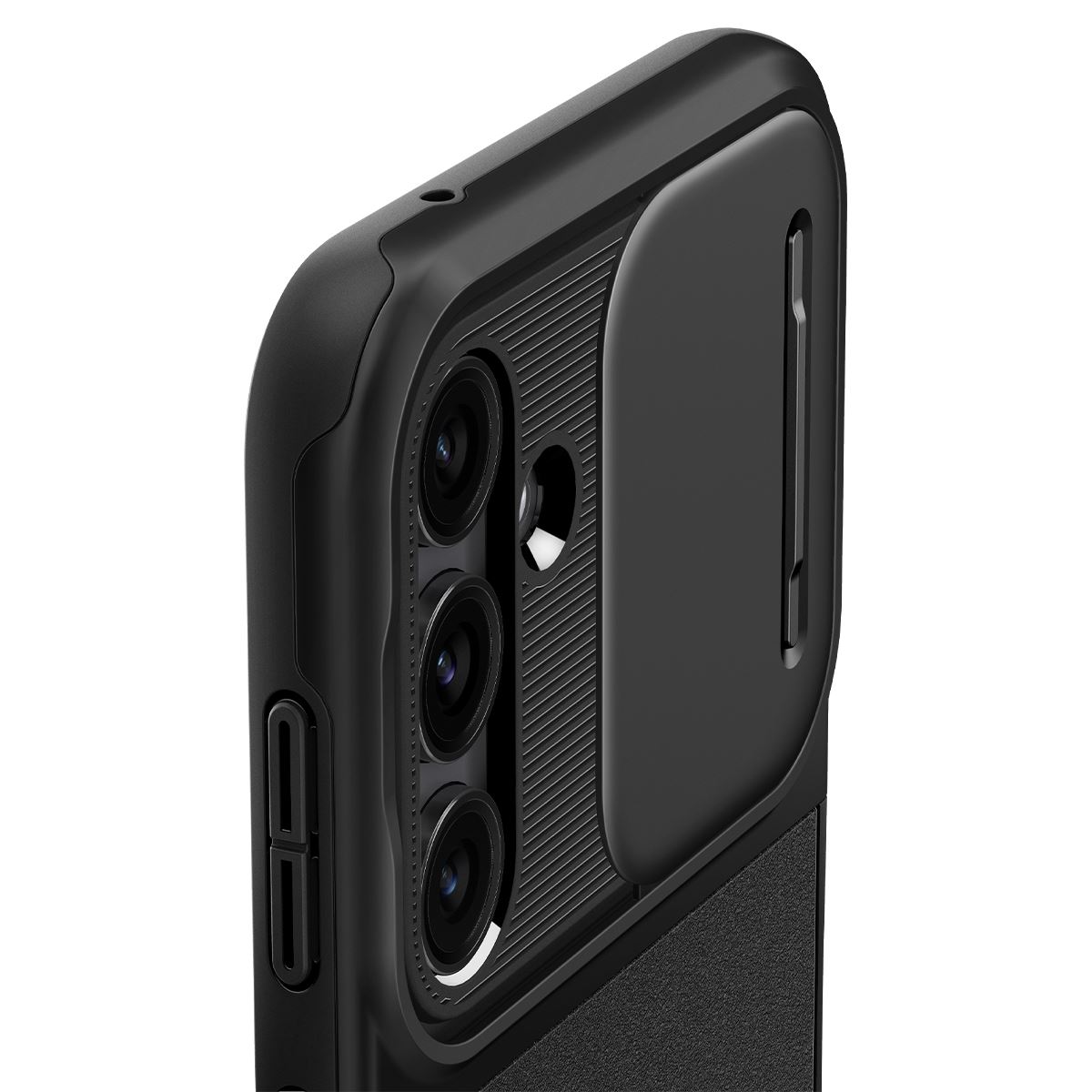 Spigen Optik Armor, black - Samsung Galaxy S23 FE (8)
