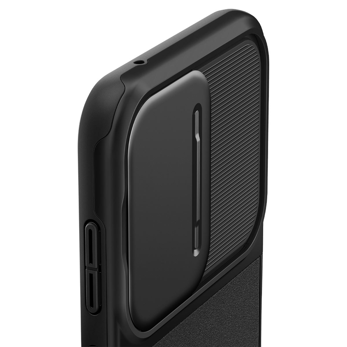 Spigen Optik Armor, black - Samsung Galaxy S23 FE (9)