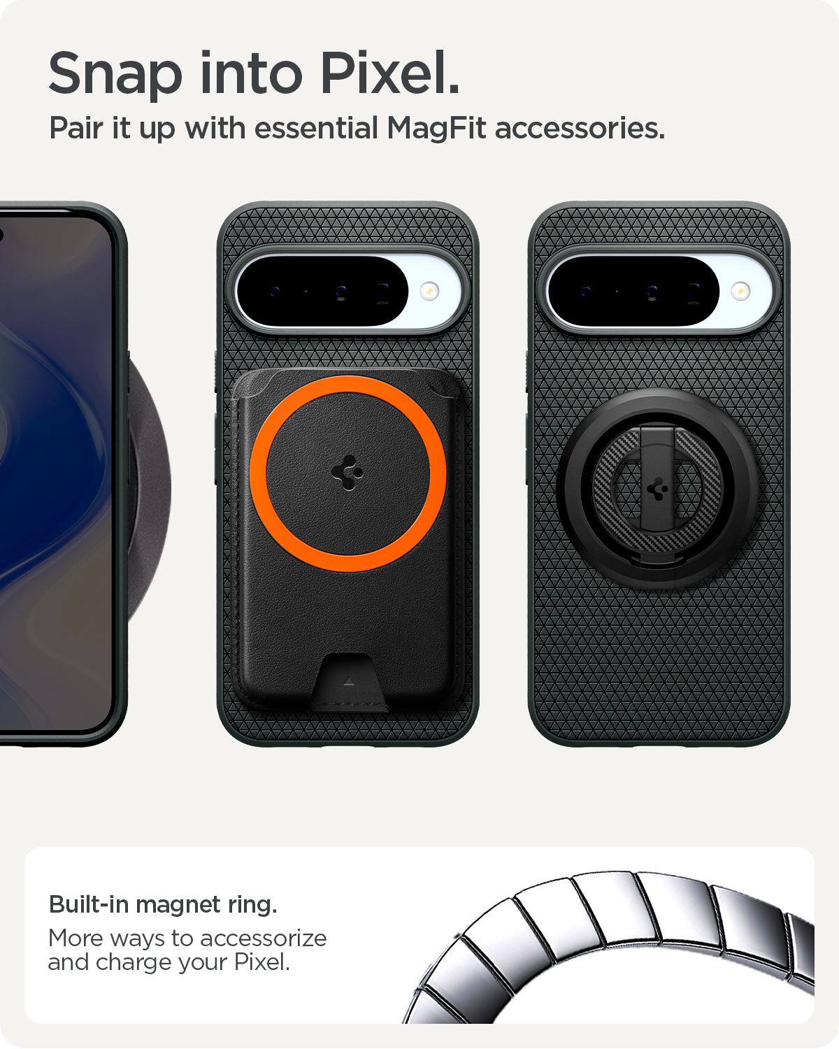 Spigen Liquid Air MagSafe abyss green - Google Pixel 10 Pro/Pixel 10 (14)