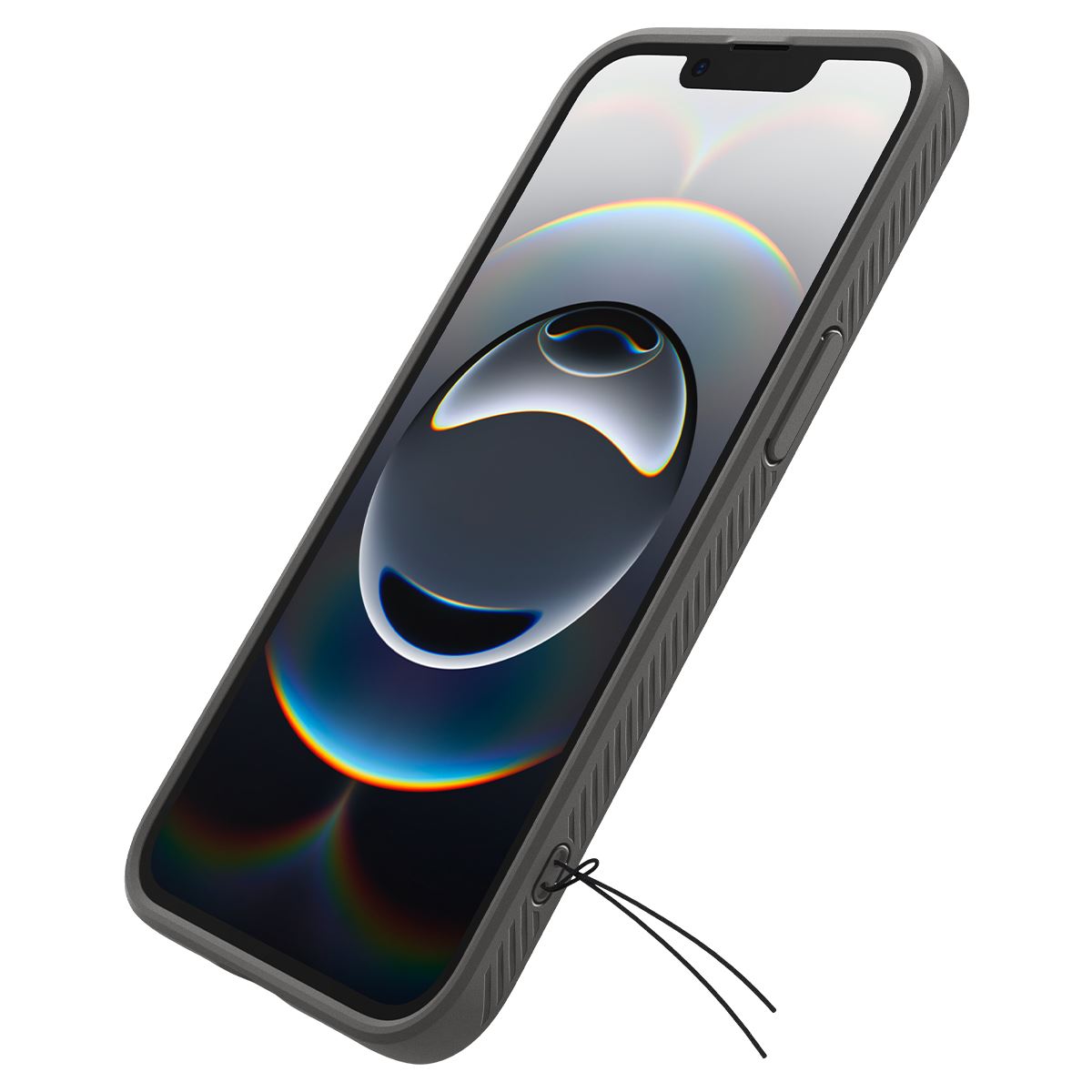 Spigen Liquid Air, marble gray - iPhone 16e (12)