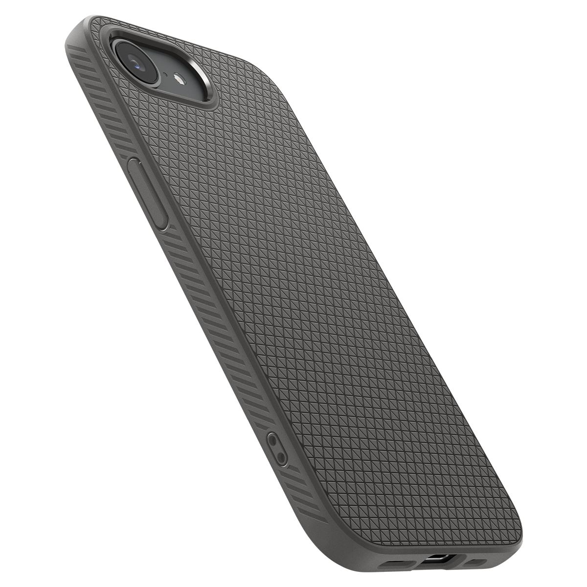 Spigen Liquid Air, marble gray - iPhone 16e (9)