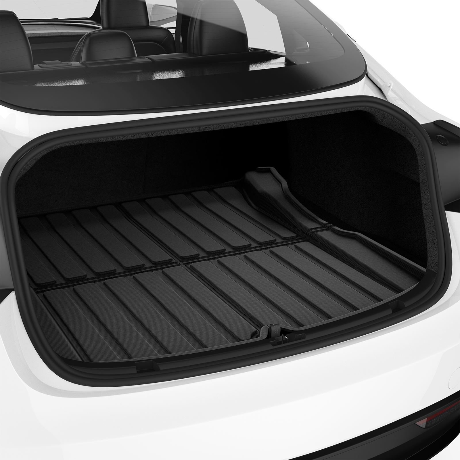 Spigen Tesla Car Mat Rear Trunk, black - Tesla Model 3  (11)
