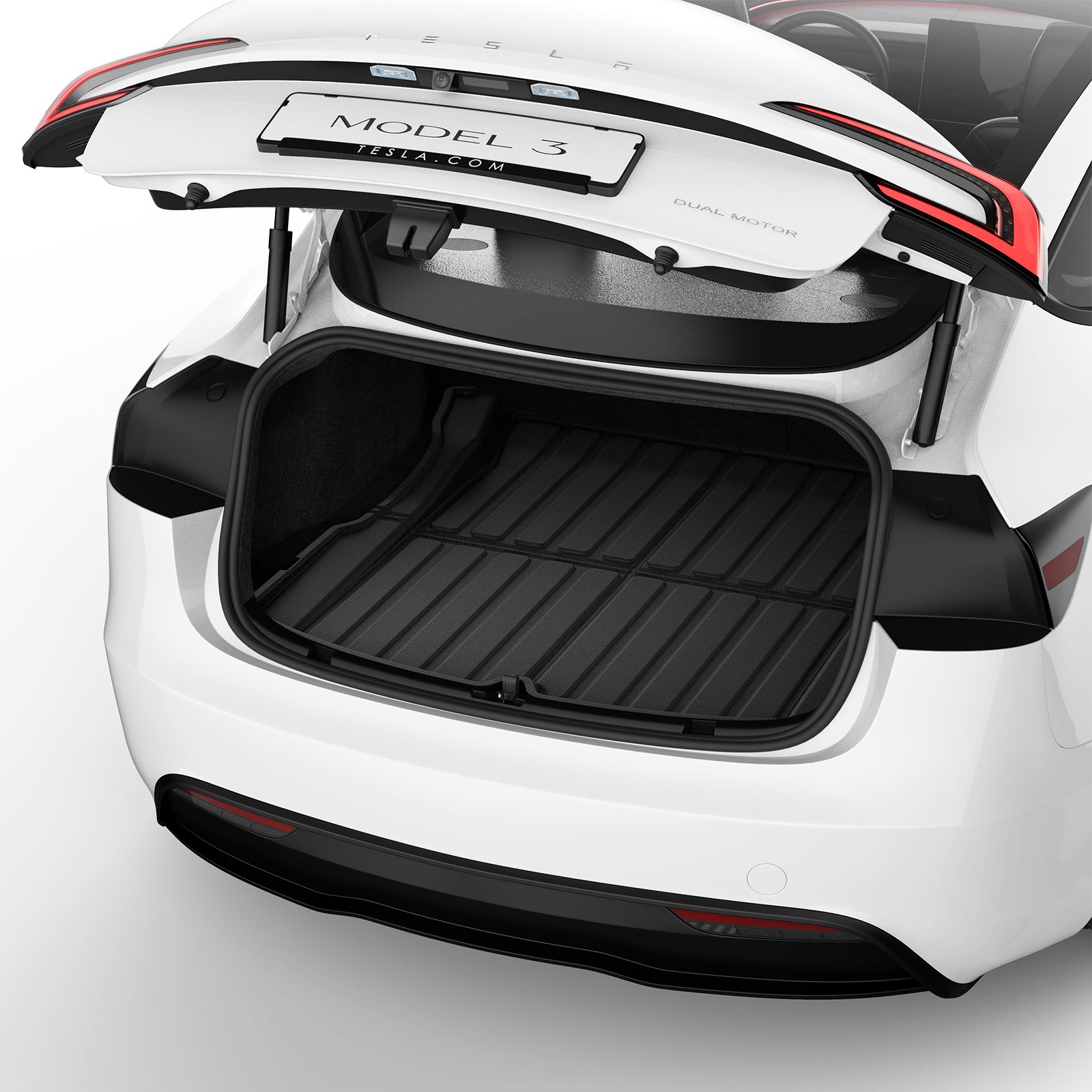 Spigen Tesla Car Mat Rear Trunk, black - Tesla Model 3  (13)